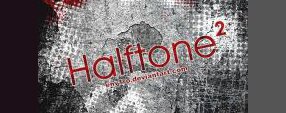 Brush photoshop Halftone 2 brushes