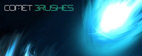 Brush photoshop Comet Brushes