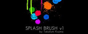 Brush photoshop SPLASH BRUSH v1