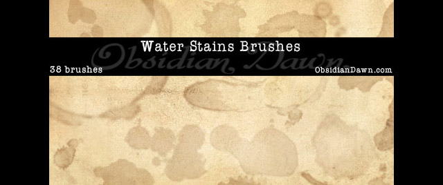 brush photoshop Waterstains Brushes brush photoshop Waterstains Brushes