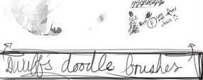 Brush photoshop Dwuffs doodle brushes