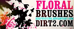 Brush photoshop Floral Photoshop Brushes