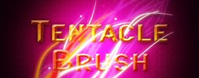 Brush photoshop Tentacle Brush 3