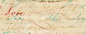 Brush photoshop Vintage Script Brush Sampler