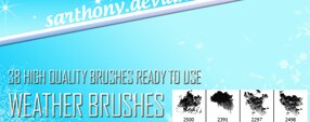 Brush photoshop Weather Bruhses FREE